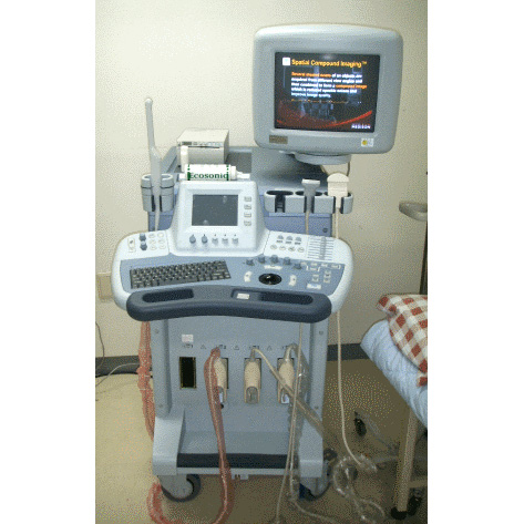 컬러초음파 진단기 (복부초음파) 사진